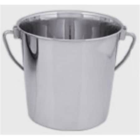 Qt Dog QT Dog SS0140 1 Quart Bucket - Stainless Steel SS0140